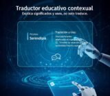 Traductor educativo contextual: explica significados y usos, no solo traduce.