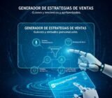 Generador de estrategias de ventas: guiones y embudos personalizados.